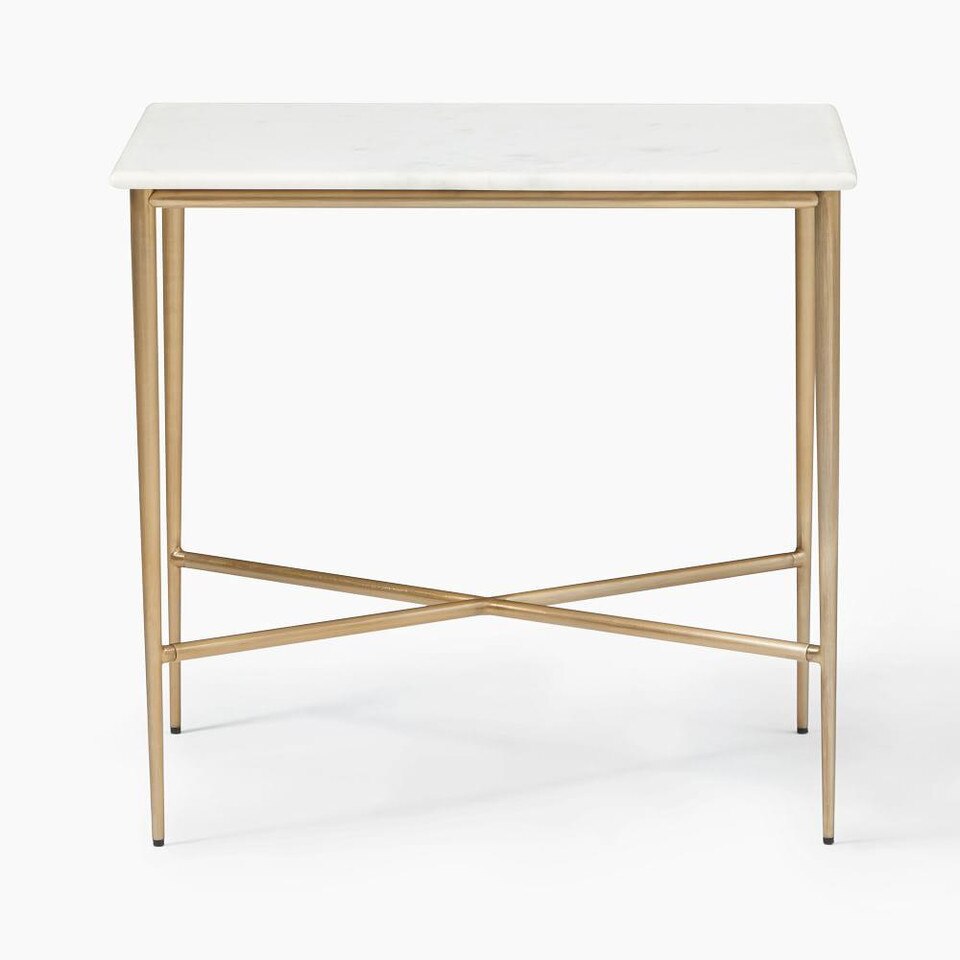 Neve Marble Side Table west elm Australia
